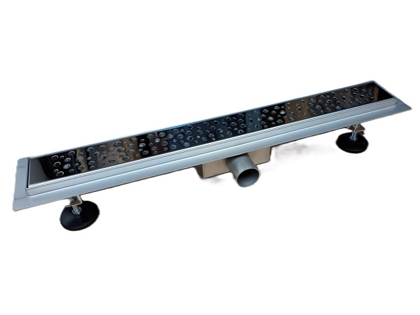 Kanalica za tuš s PERFORIRANIM UZORKOM, dimenzija: 800(d) x 70(š) x 70(v) mm INOKS