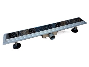 Kanalica za tuš s PERFORIRANIM UZORKOM, dimenzija: 800(d) x 70(š) x 70(v) mm INOKS